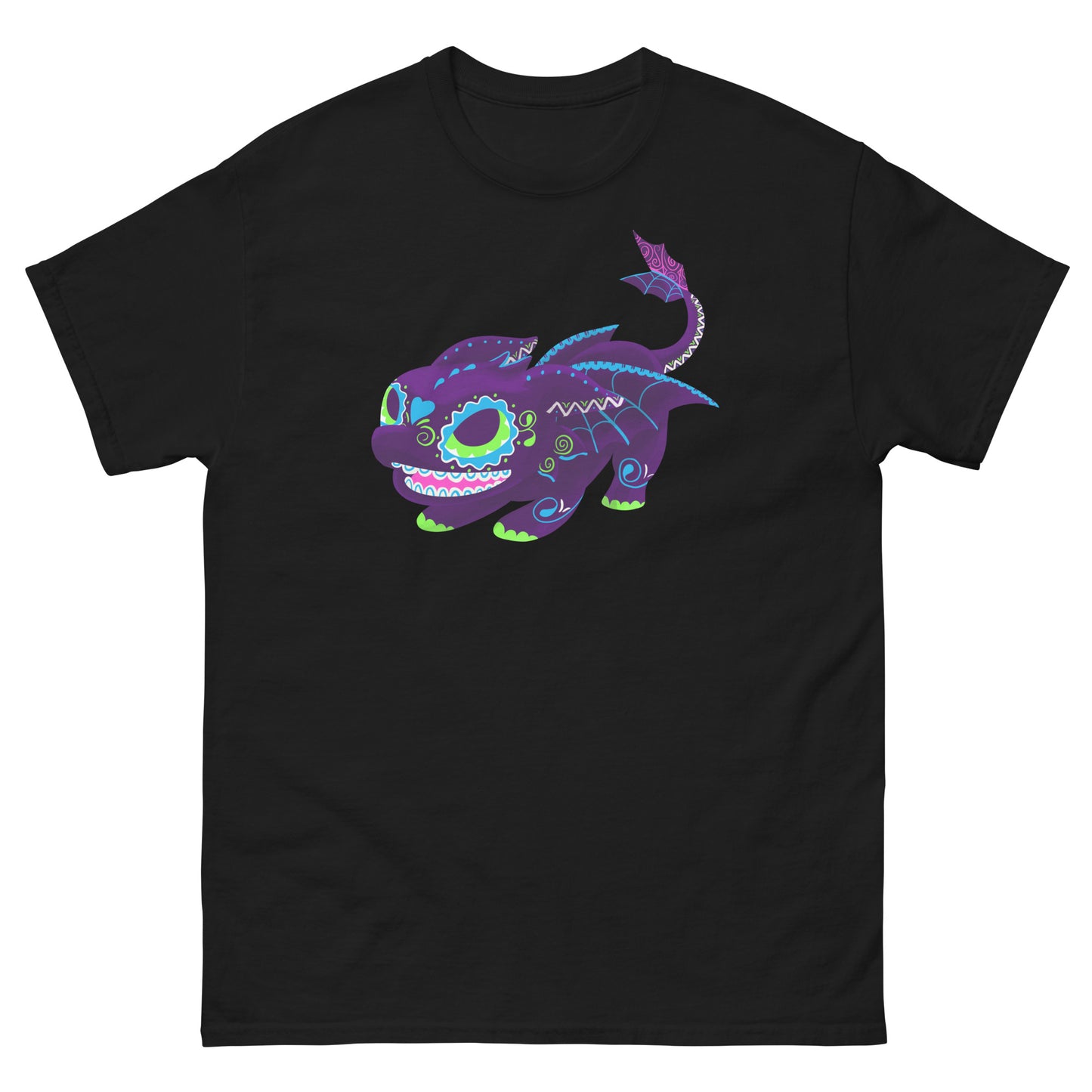 Toothless How to Train Your Dragon - PopMuertos Sugar Skull - T-Shirt