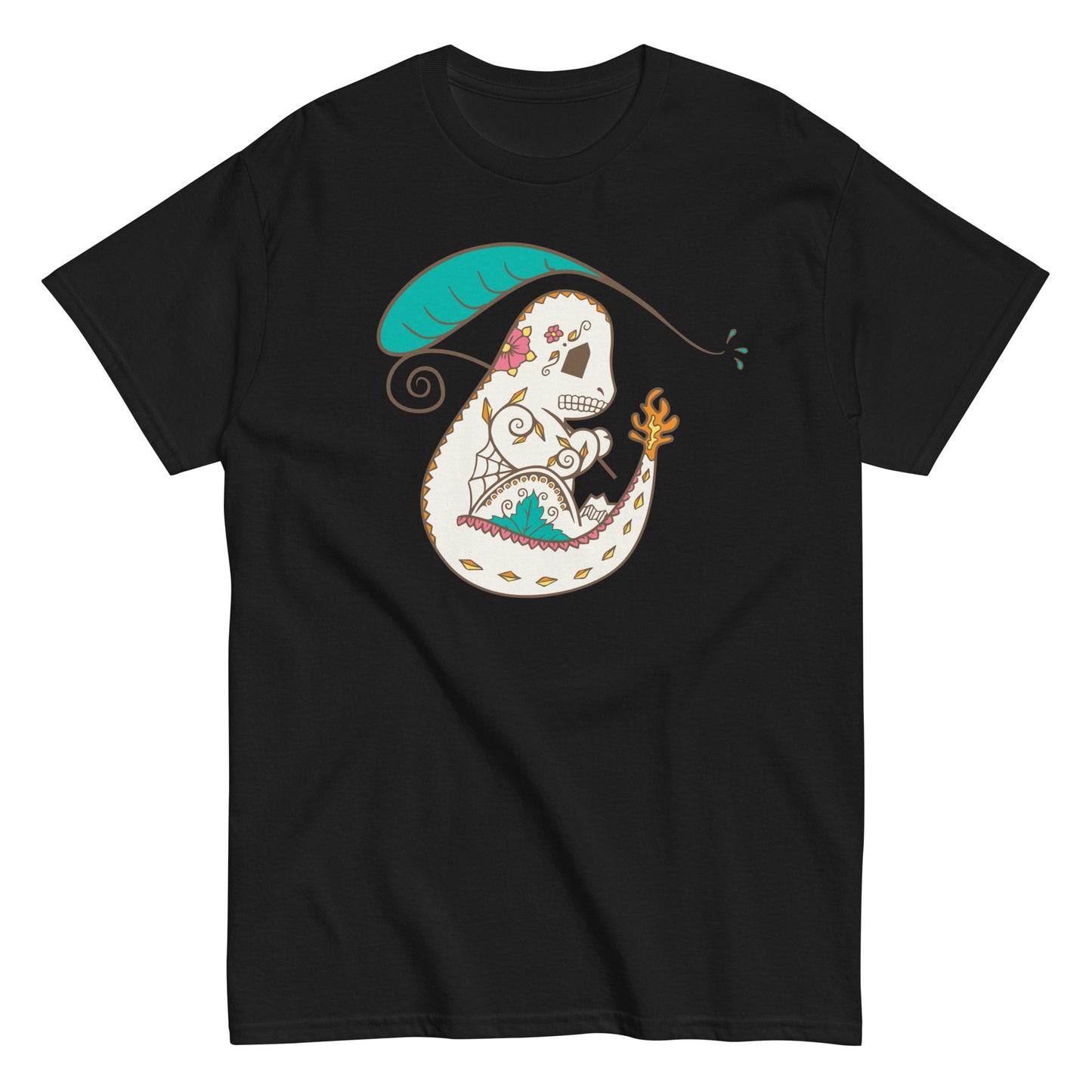 Charmander - Pokemon PopMuertos Sugar Skull T-Shirt