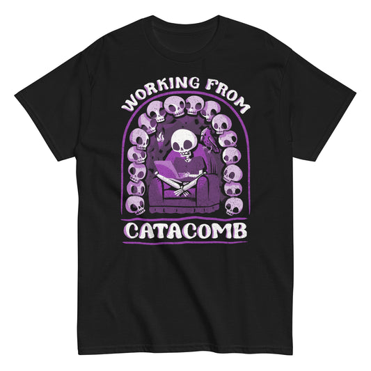 Working from Catacomb (hybrid office life) T-Shirt