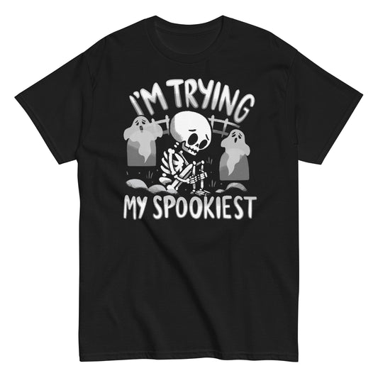 I'm trying my spookiest - cute spooky t-shirt