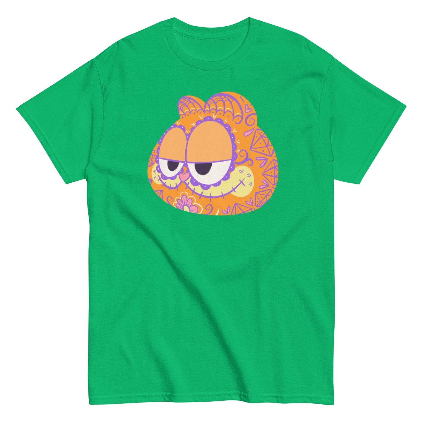 Garfield - PopMuertos Sugar Skull T-Shirt