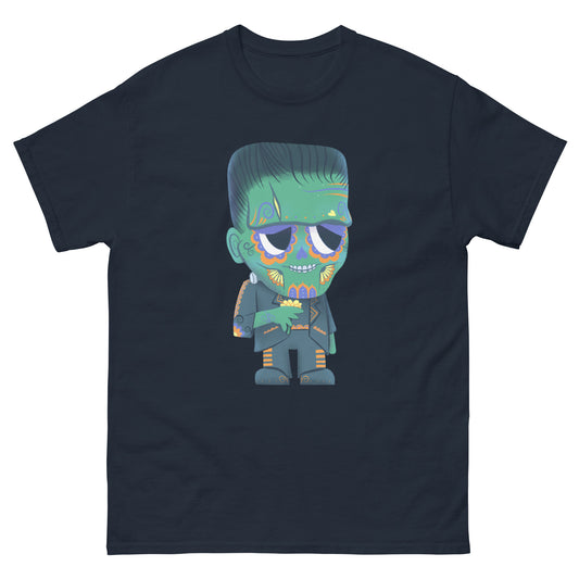Frankenstein - PopMuertos Sugar Skull T-Shirt
