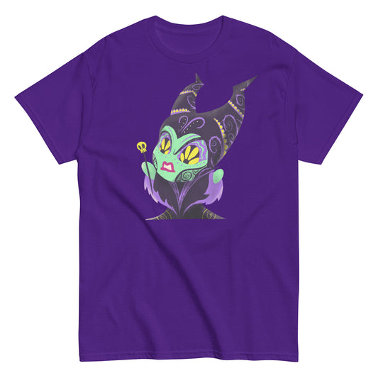 Maleficent - Disney Villain PopMuertos Sugar Skull T-Shirt