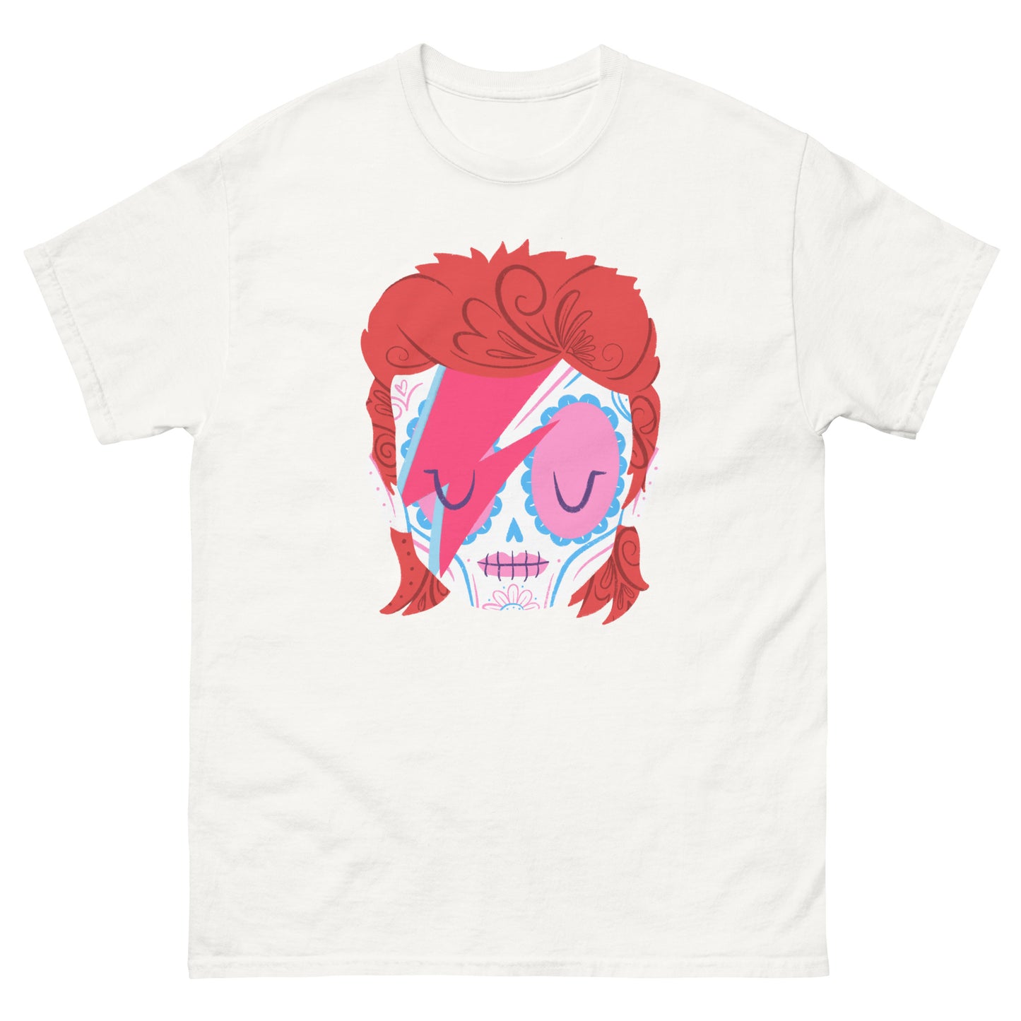 David Bowie - PopMuertos Sugar Skull T-Shirt
