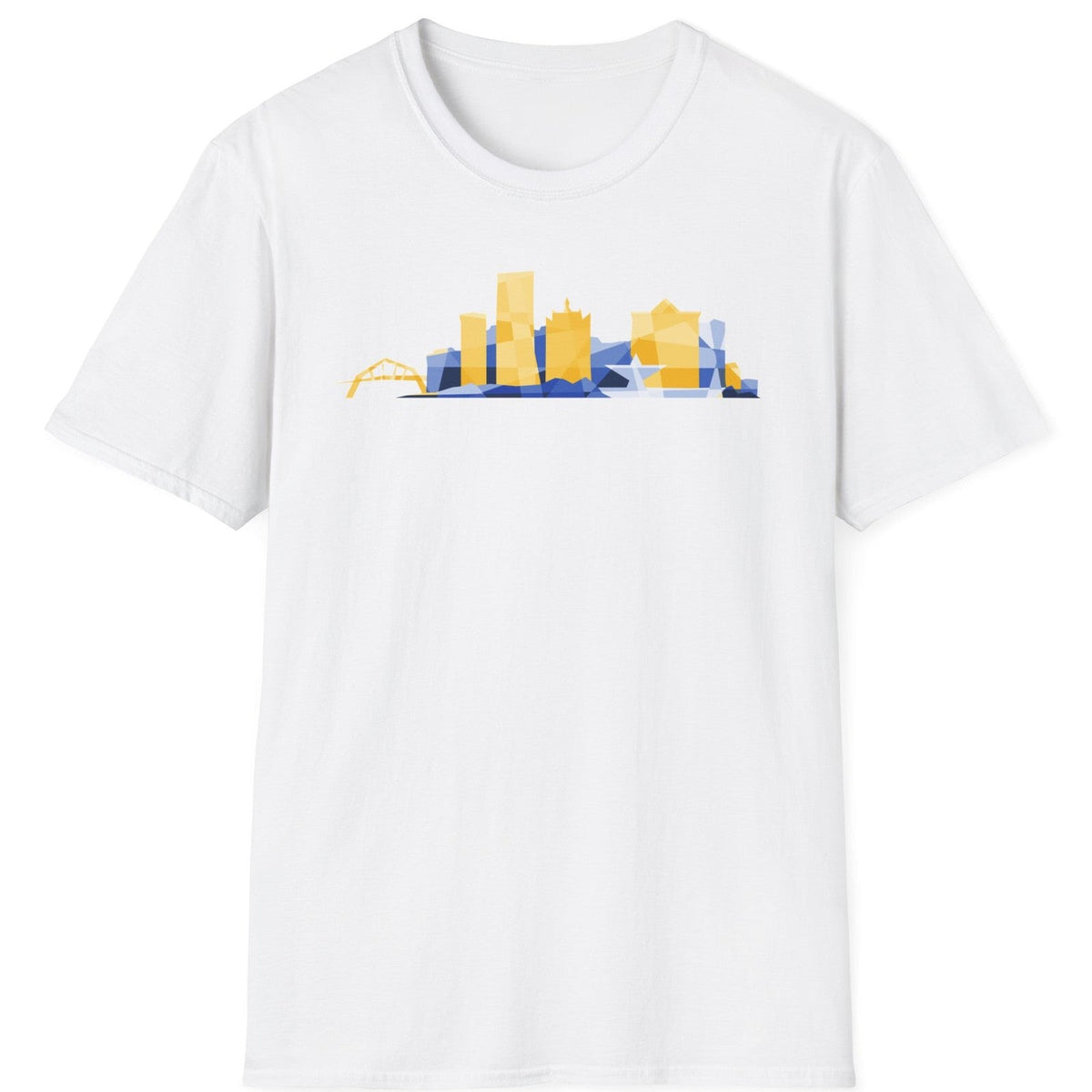 Milwaukee Skyline City Colors tee - White - front