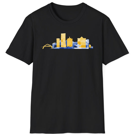 Milwaukee Skyline City Colors tee - Black - front