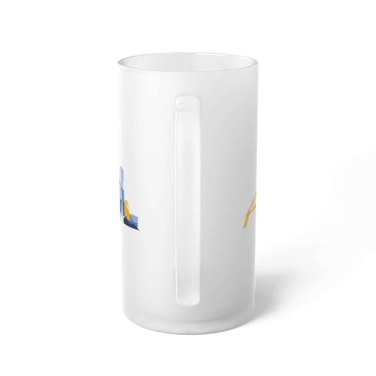 Milwaukee Skyline City Colors Frosted Beer Mug - 4