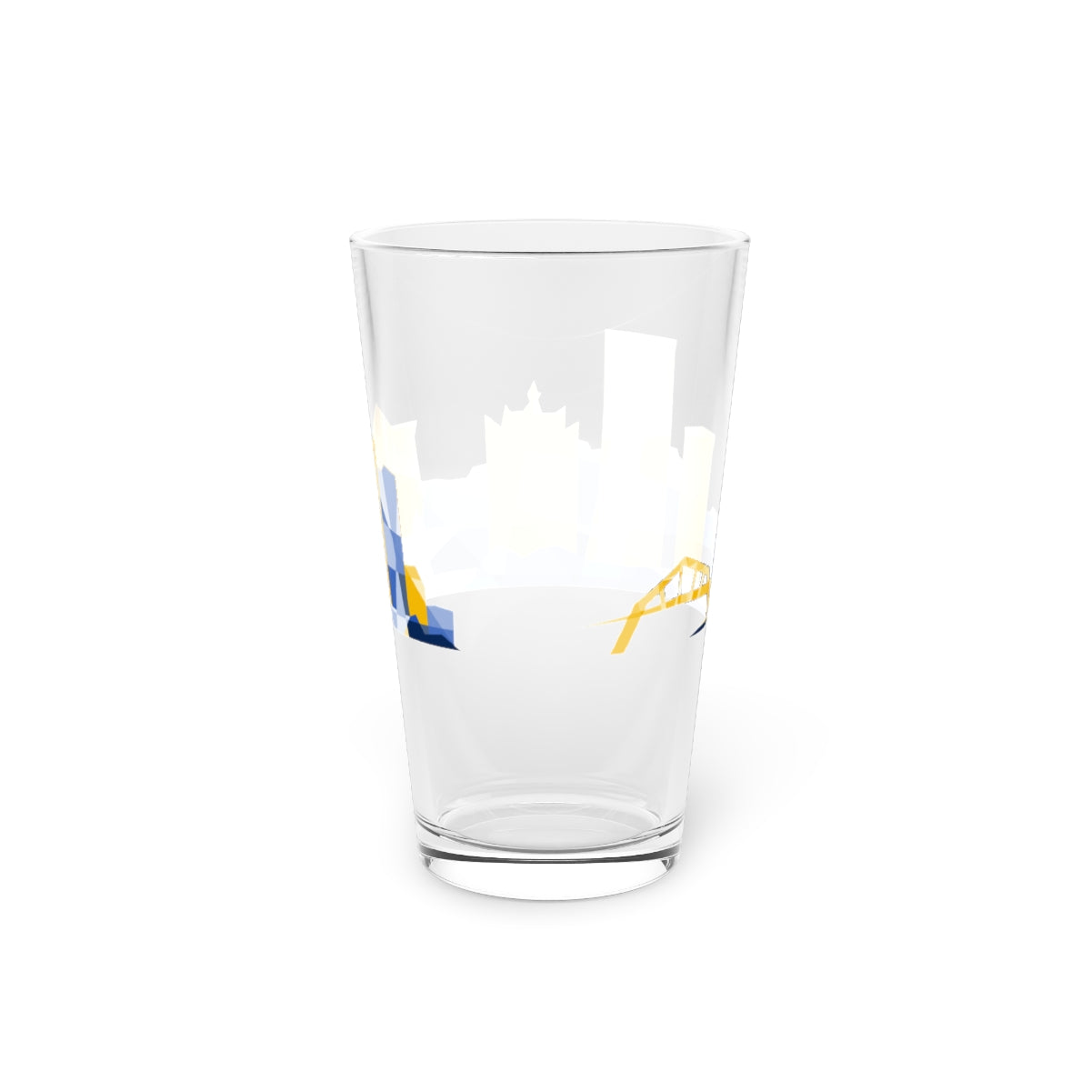 Milwaukee Skyline City Colors Pint Glass - 4
