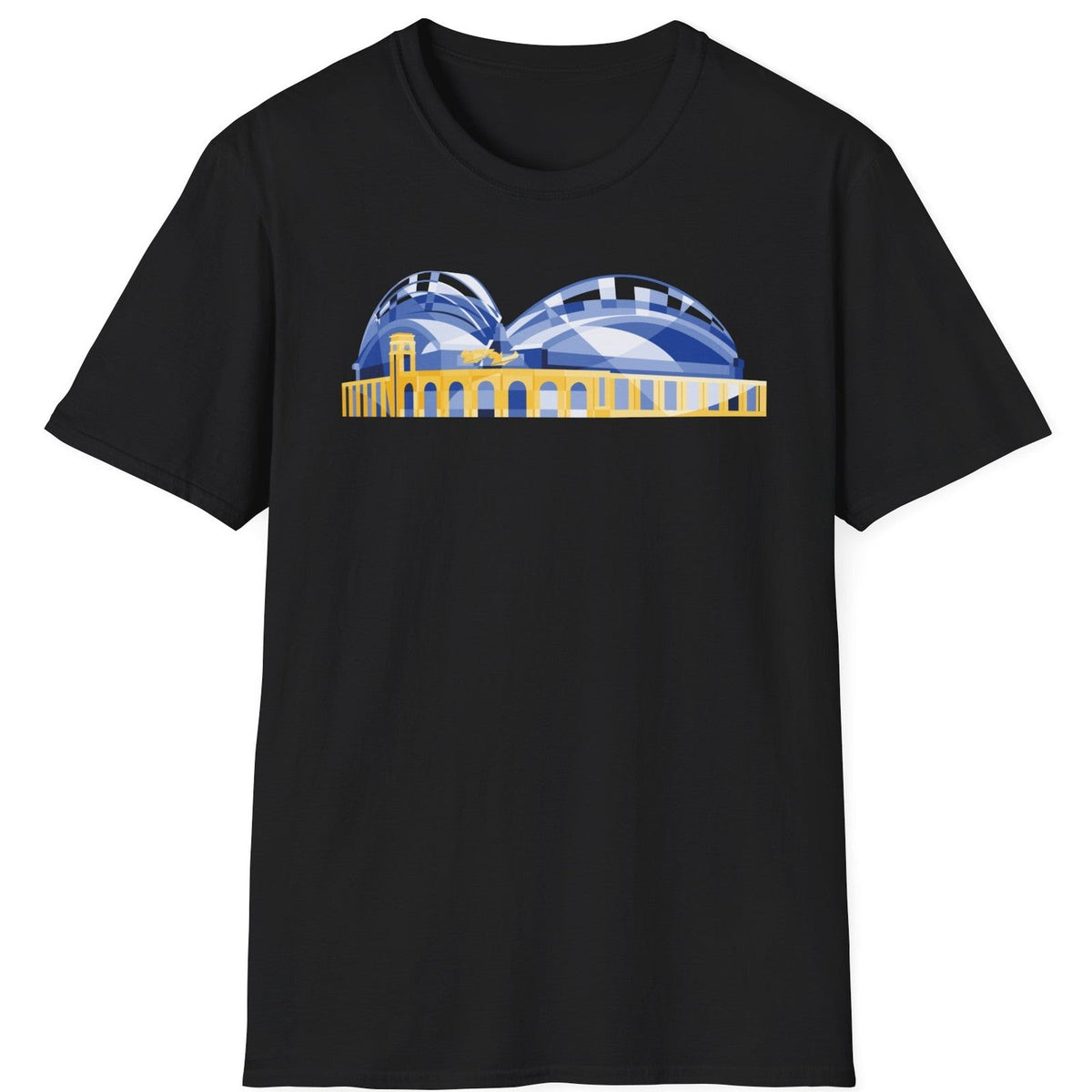 Milwaukee Stadium tee - Black - front