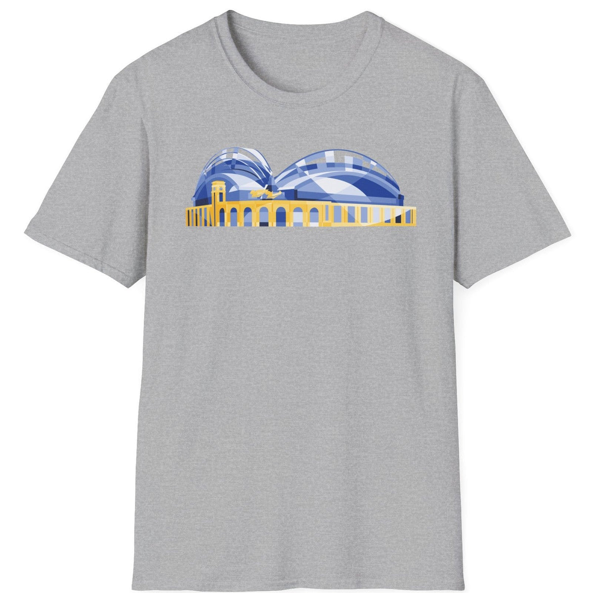 Milwaukee Stadium tee - Sport Grey - front