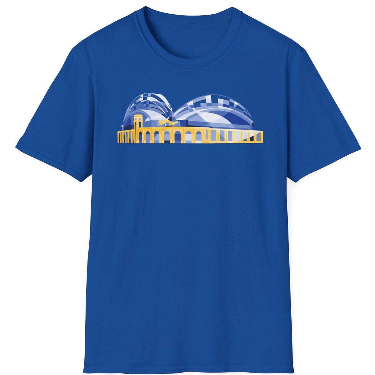 Milwaukee Stadium tee - Royal - front