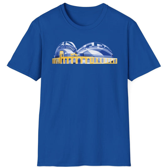 Milwaukee Stadium tee - Royal - front