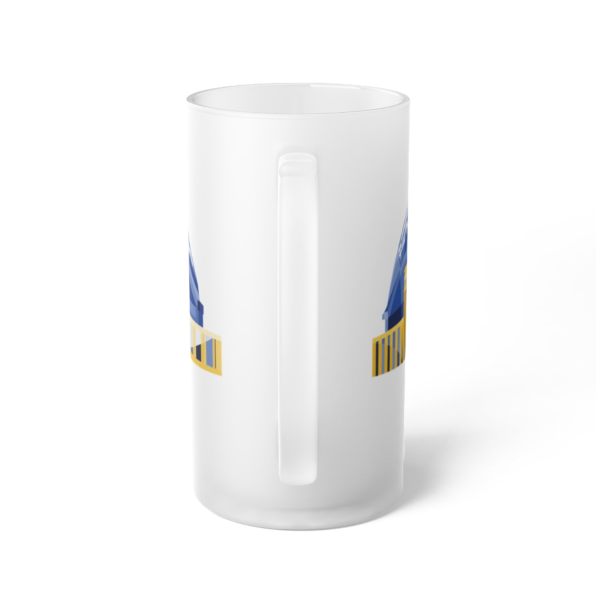 Milwaukee Stadium Frosted Beer Mug - 4