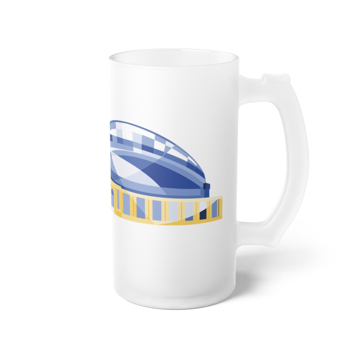 Milwaukee Stadium Frosted Beer Mug - 3