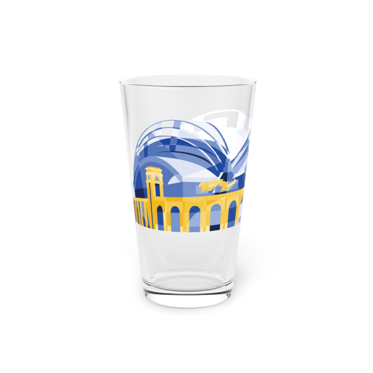 Milwaukee Stadium Pint Glass - 2