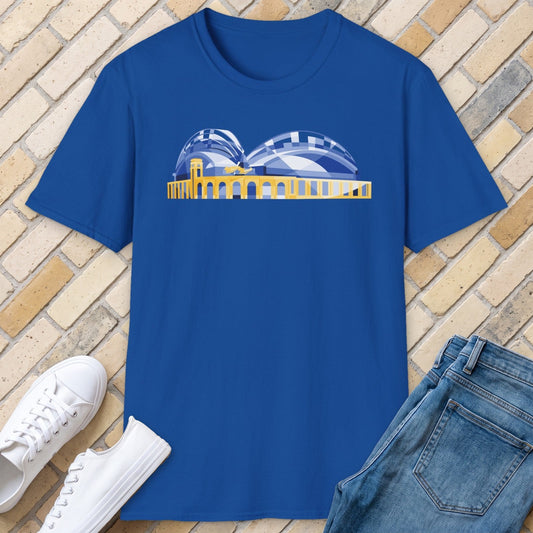 Milwaukee Stadium tee - Royal - front
