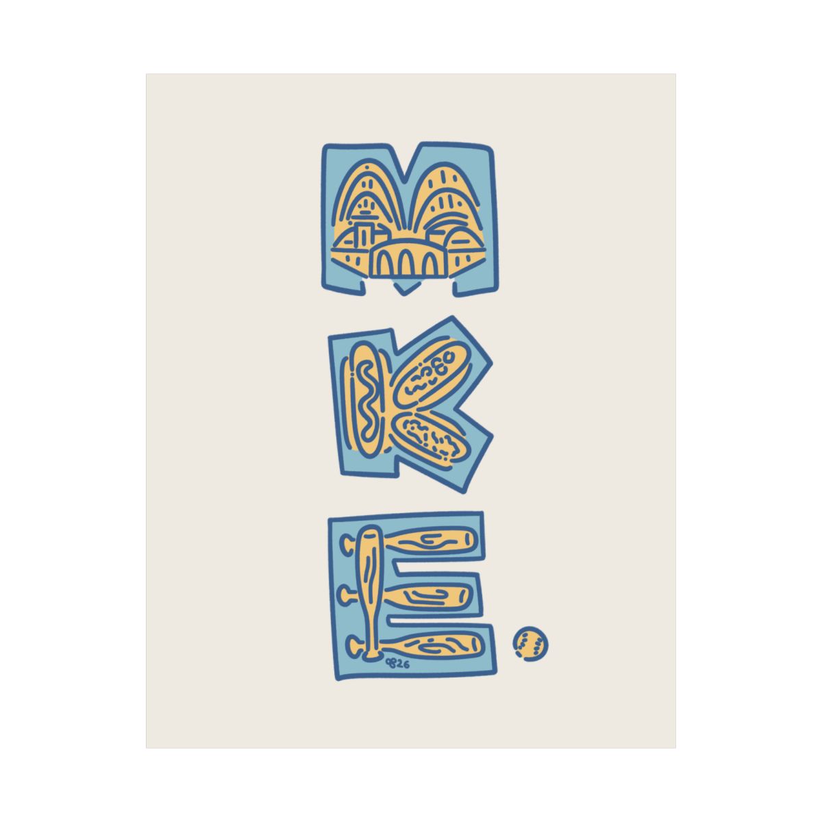 MKE Ballpark Print - 4