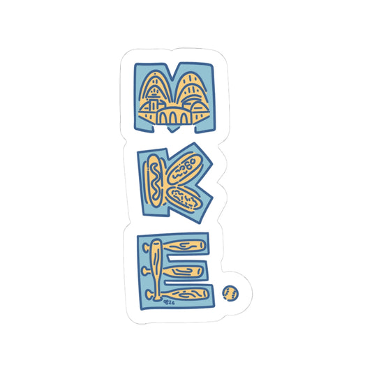 MKE Ballpark Sticker - 1