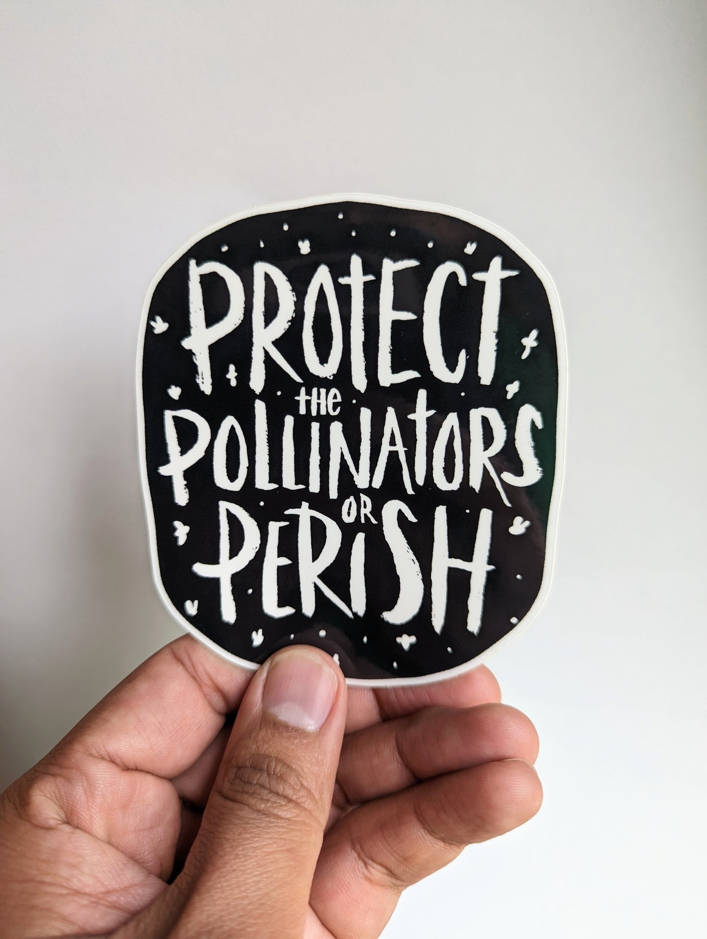 Protect Pollinators - Revolutionary Protest Sticker for Plant Lovers
