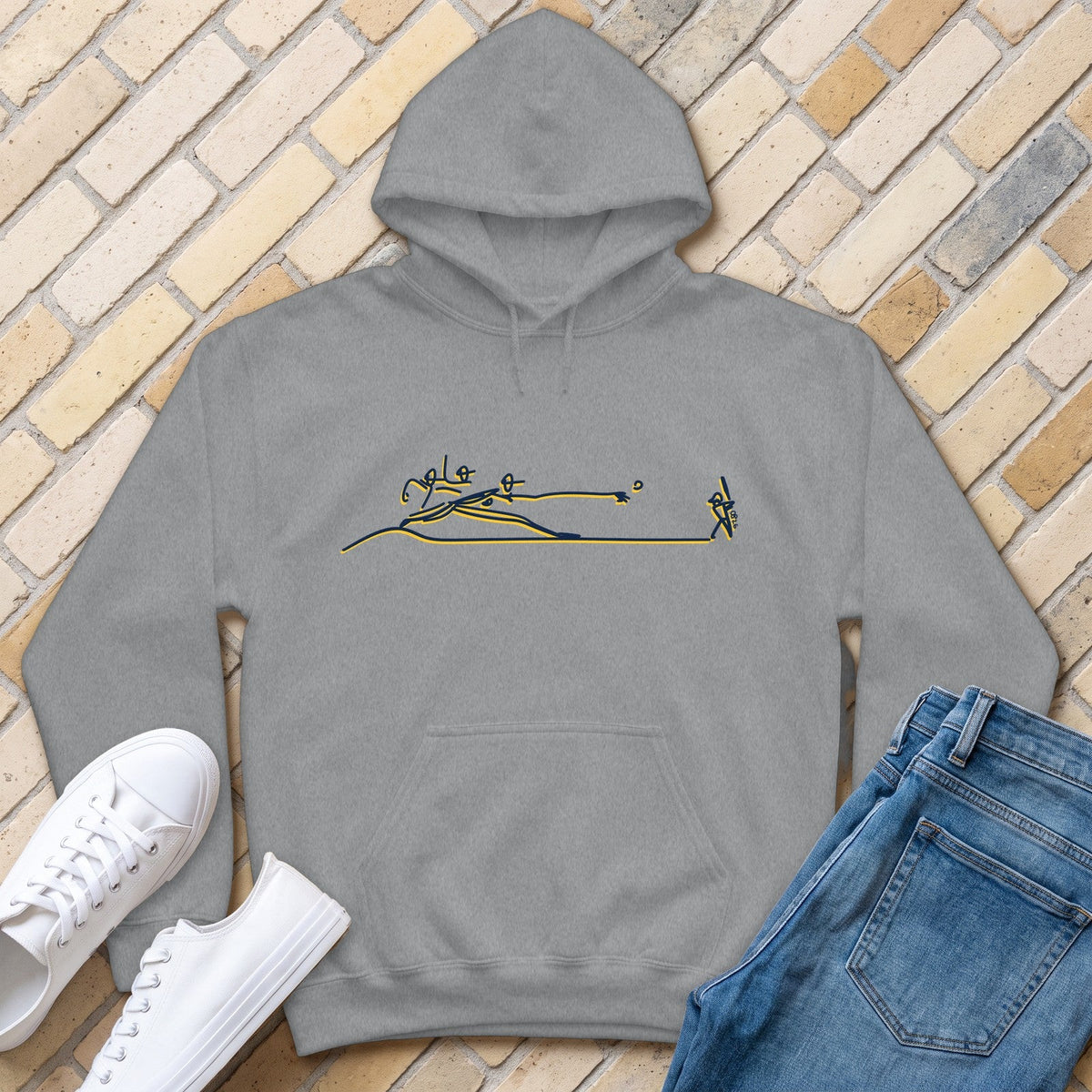 Speed Plus Extension Hoodie - Sport Grey - front