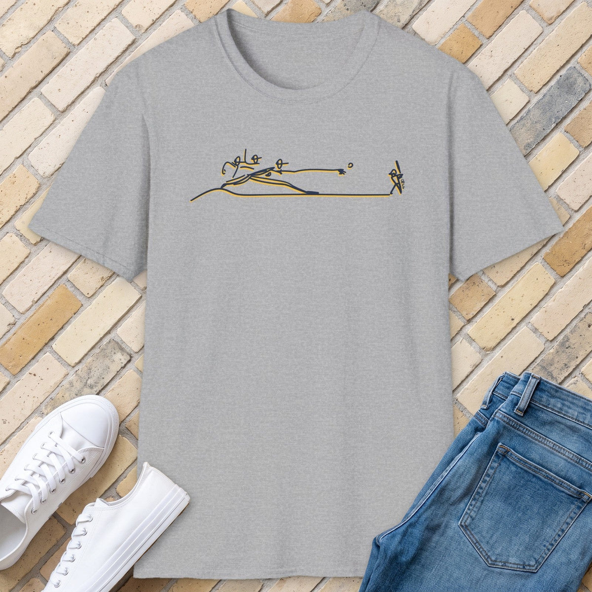 Speed Plus Extension tee - Sport Grey - front