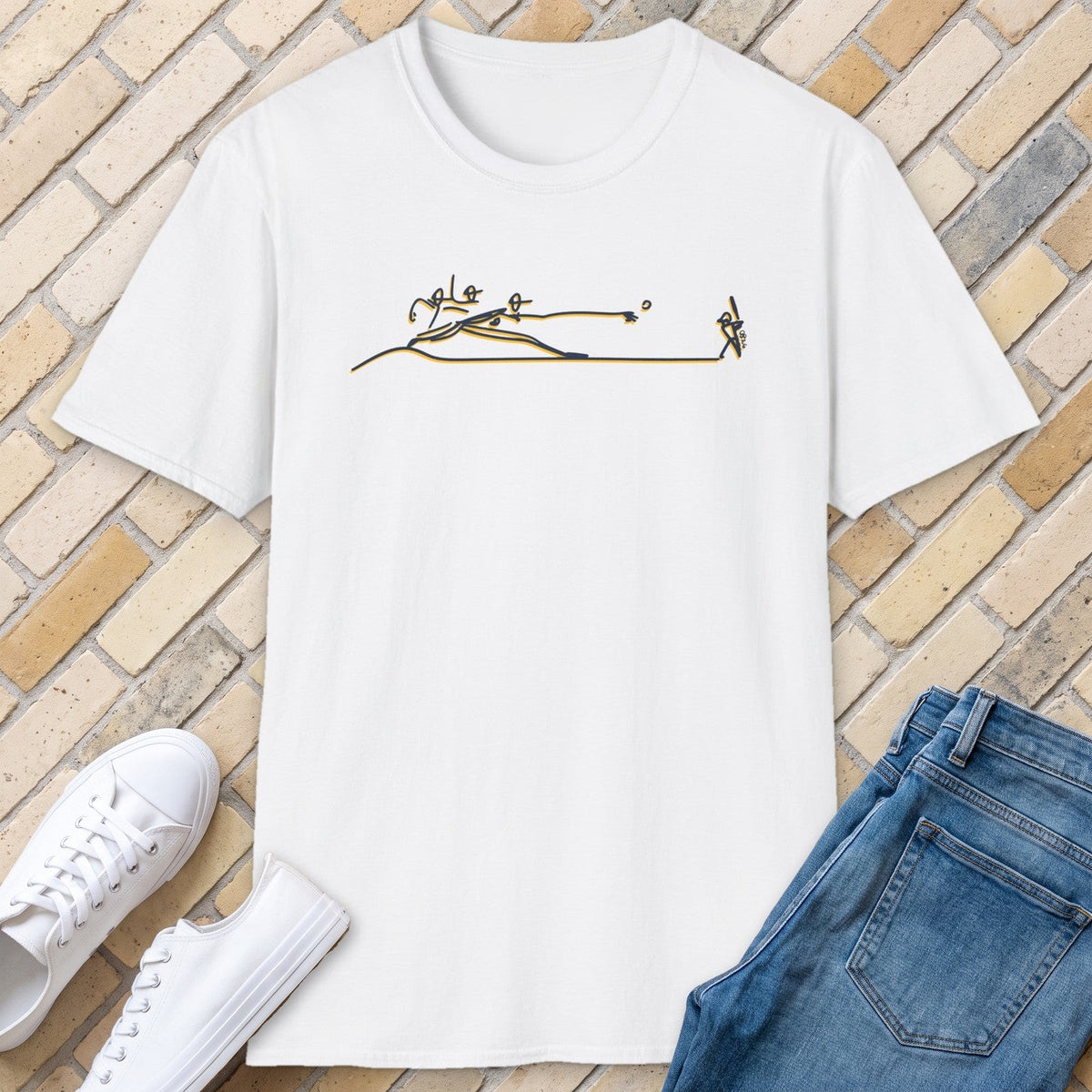 Speed Plus Extension tee - White - front