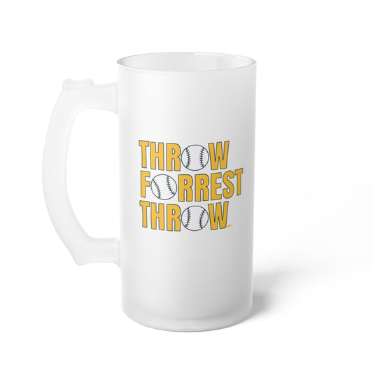 Throw Forrest Throw Frosted Beer Mug - 1
