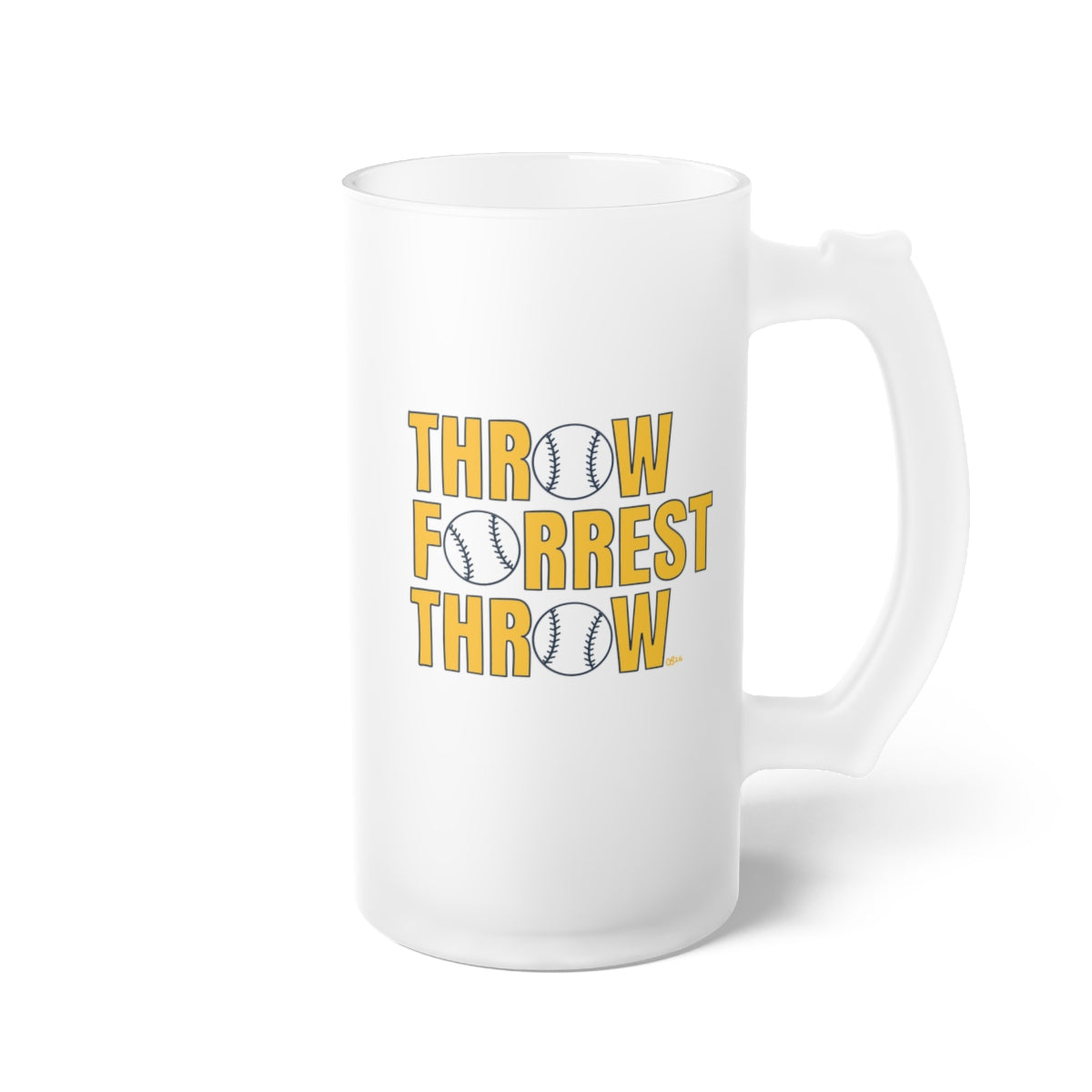 Throw Forrest Throw Frosted Beer Mug - 2