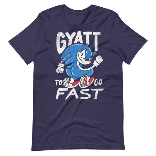 GYATT To Go Fast! - Sonic The Hedgehog Viral T-Shirt