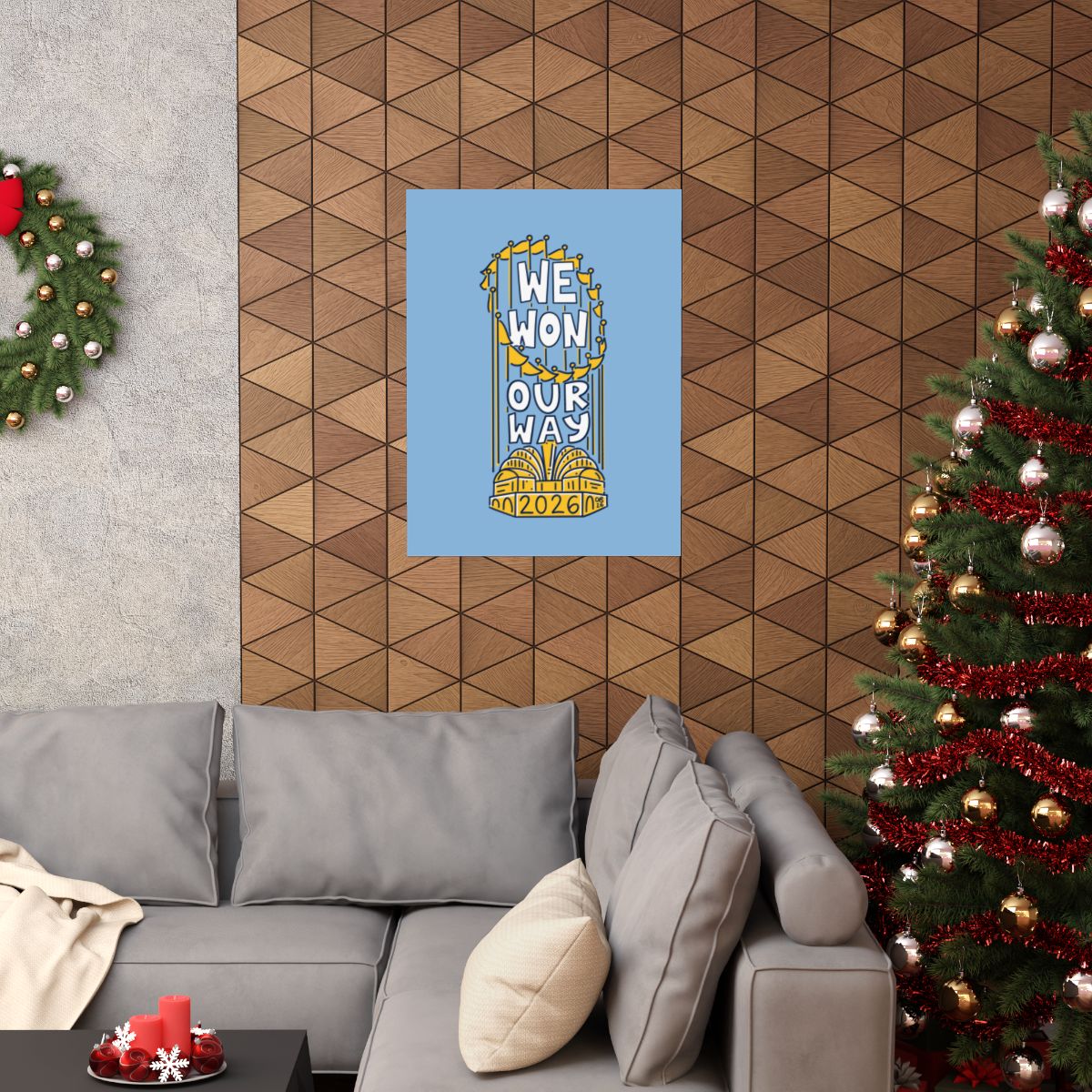 We Won Our Way Print - 12