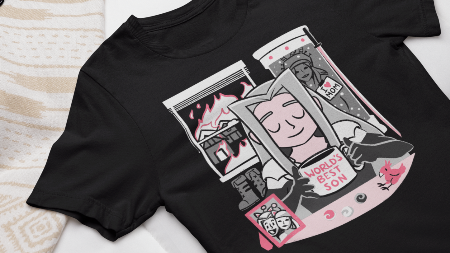 World's Best Son - Funny Sephiroth from Final Fantasy 7 T-Shirt