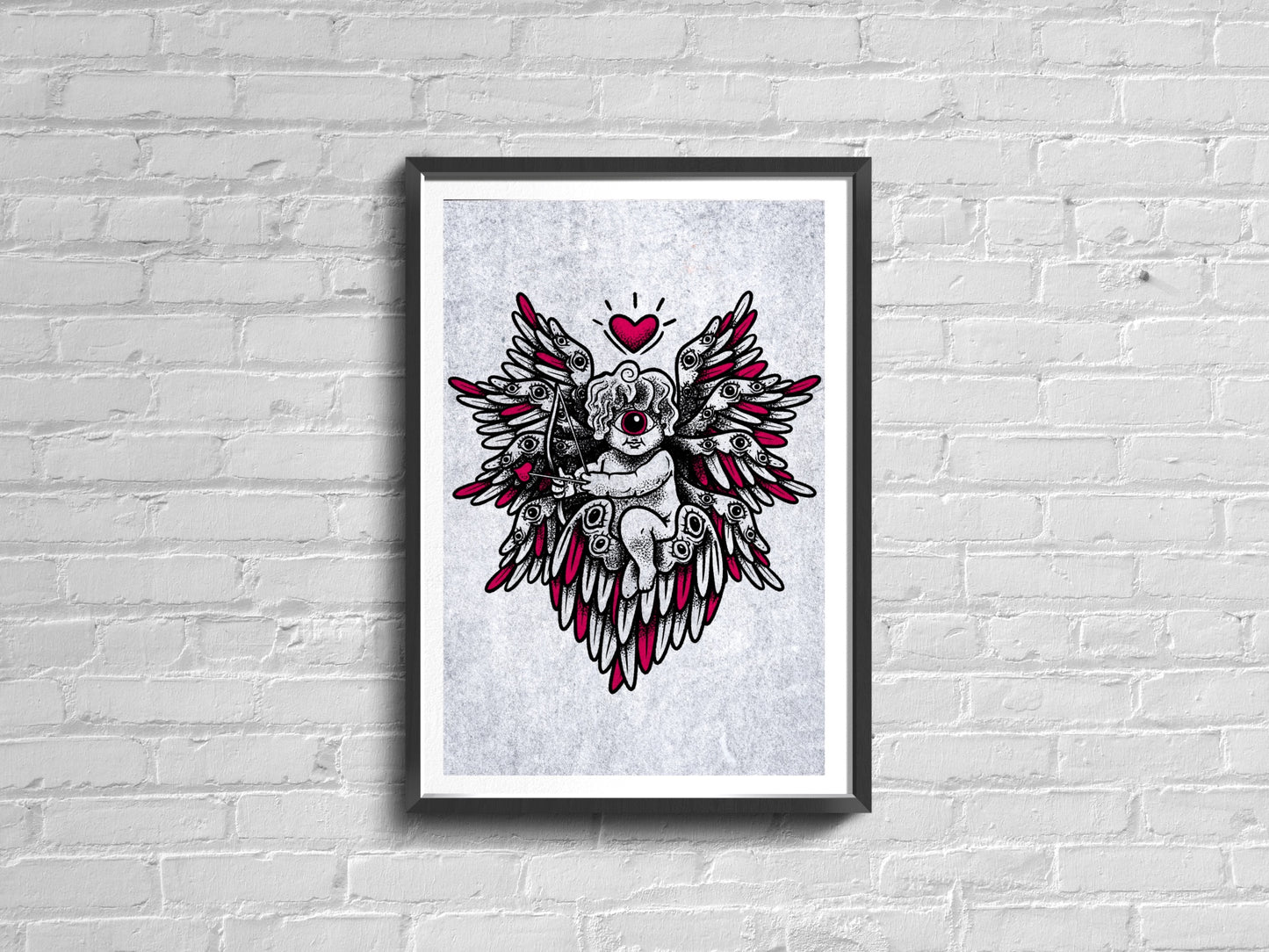 Biblically Accurate Cupid Print