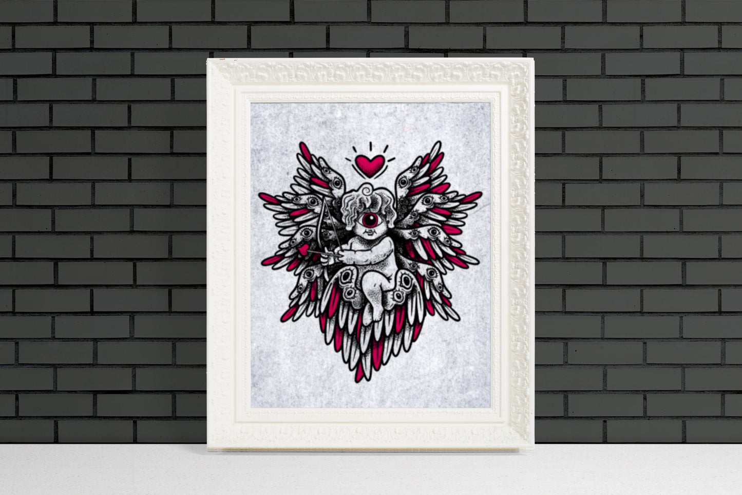 Biblically Accurate Cupid Print