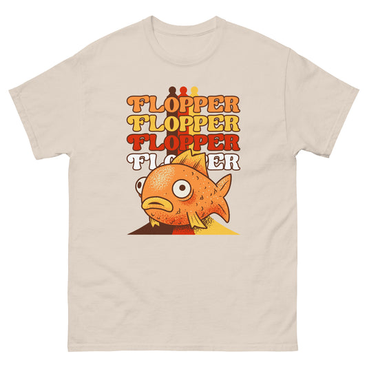 Flopper Flopper Flopper Flopper Funny Pop Culture Whopper and Fortnite T-Shirt