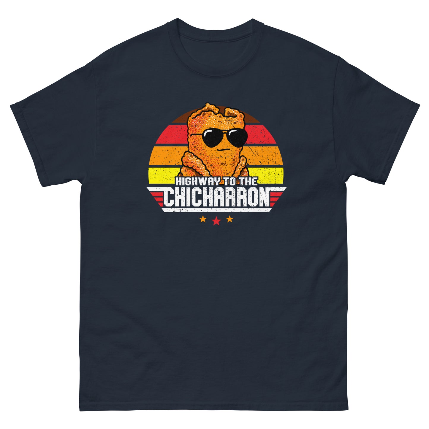 Highway to the Chicharron Funny Mexican Food T-Shirt