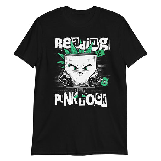 Reading is Punk Rock - Bibliophile T-Shirt