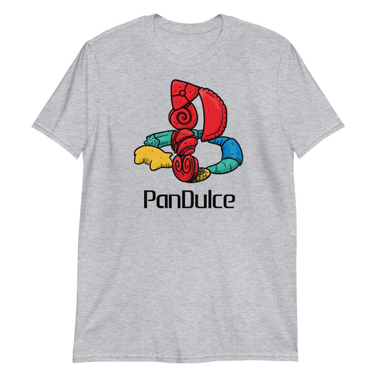 Pan Dulce Retro Gaming on White or Grey Cool Mexican Food T-shirt