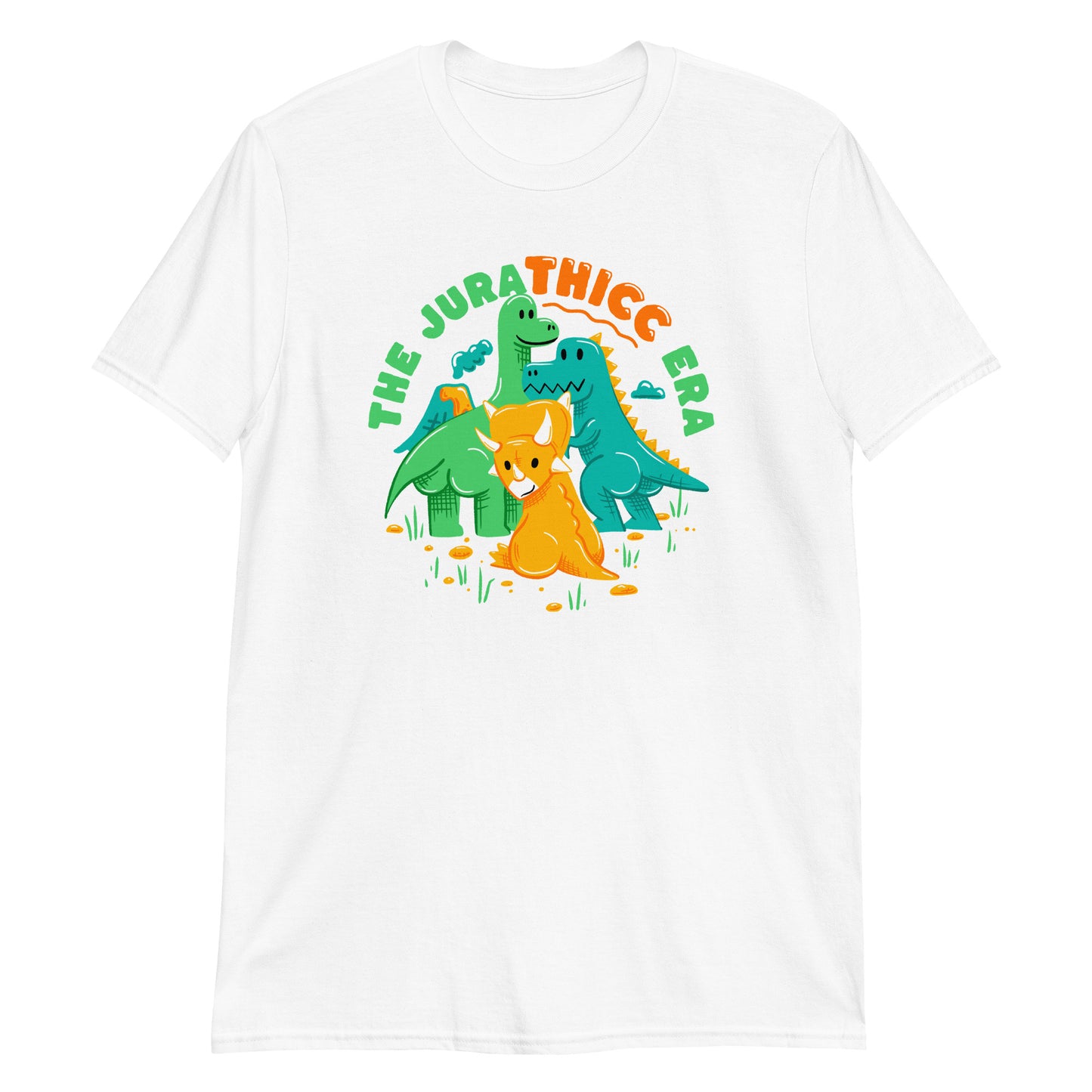 The JuraTHICC Era Funny Dinosaur T-Shirt