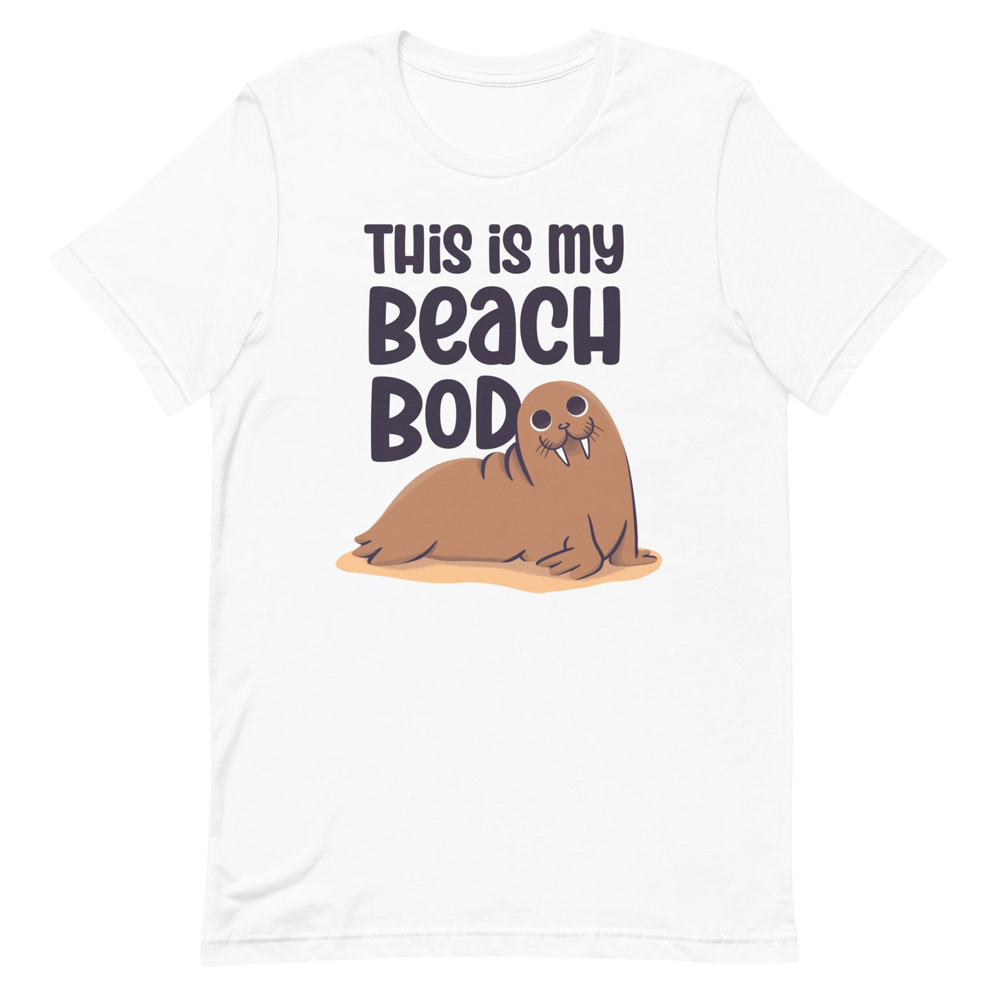 Beach Bod Funny Animal T-Shirt
